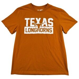 Texas Longhorns Unisex T-Shirt Medium Orange Longhorn Apparel 100% Cotton